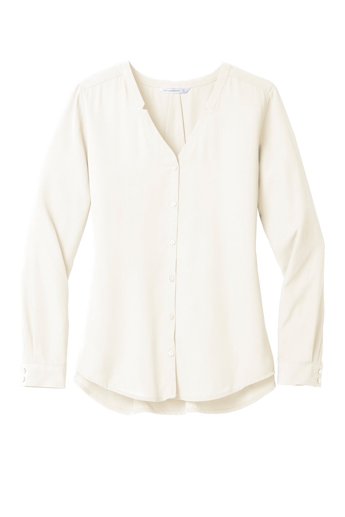 Port Authority® Women's Long Sleeve Button-Front Blouse
