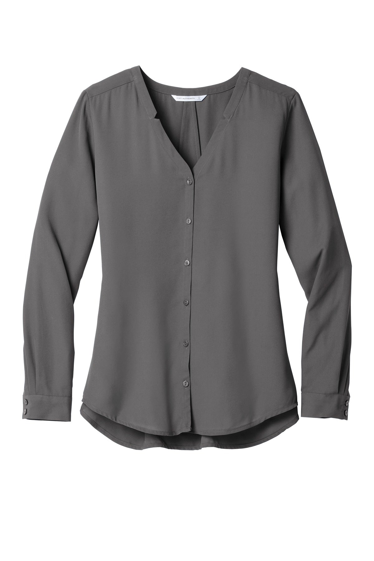 Port Authority® Women's Long Sleeve Button-Front Blouse