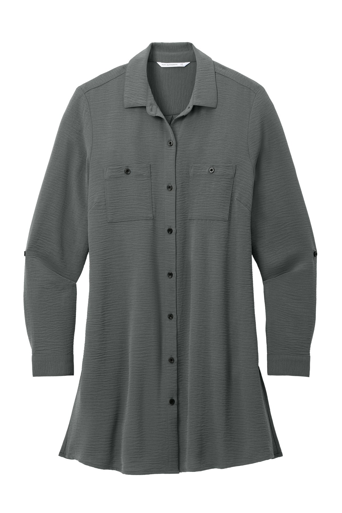 Port Authority® Women's Textured Crepe Long Tunic
