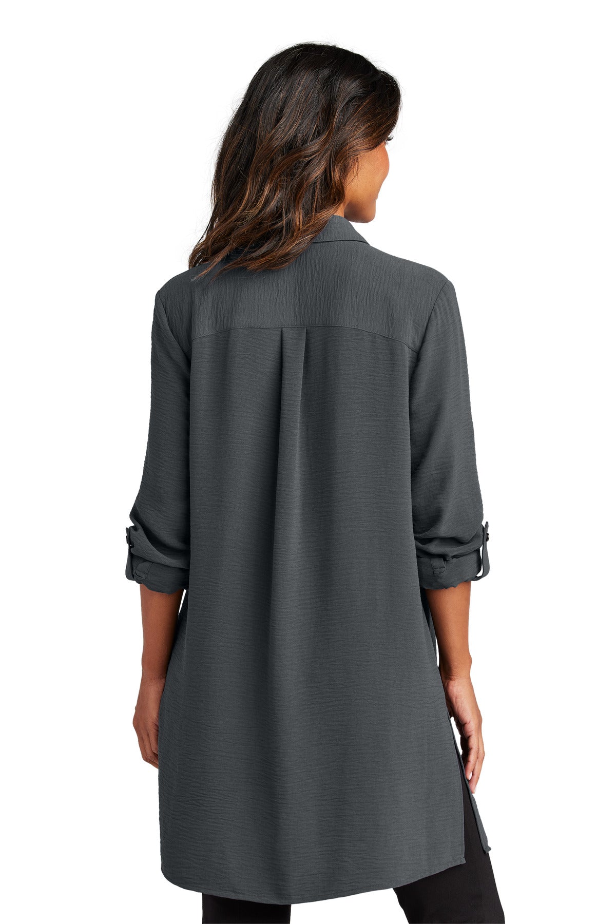 Port Authority® Women's Textured Crepe Long Tunic
