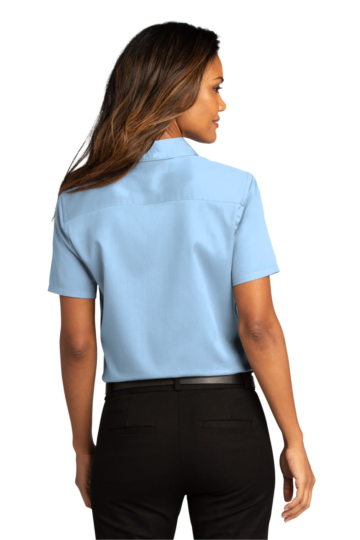 Port Authority® Women's Short Sleeve SuperPro ReactTwill Shirt (CORE COLORS)