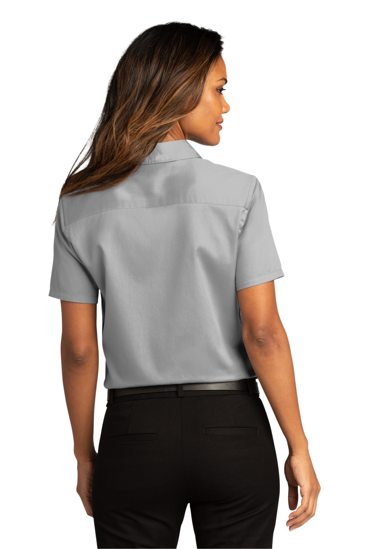 Port Authority® Women's Short Sleeve SuperPro ReactTwill Shirt (CORE COLORS)