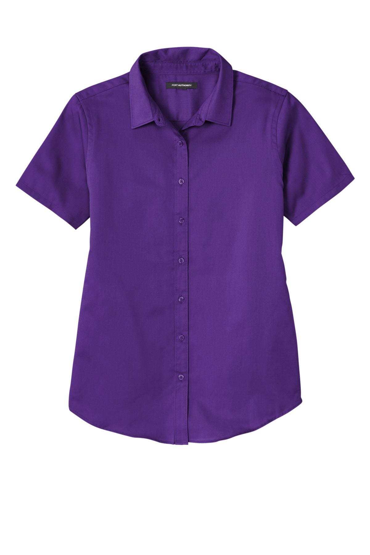 Port Authority® Women's Short Sleeve SuperPro ReactTwill Shirt (CORE COLORS)