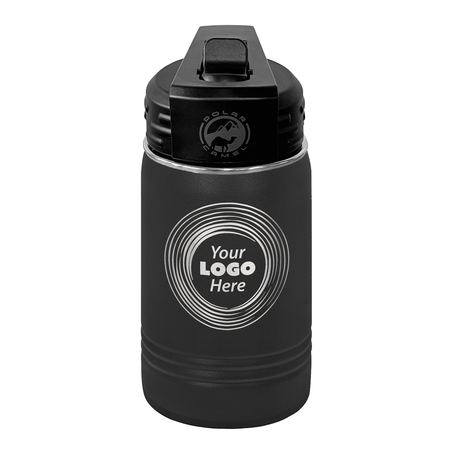 Custom Polar Camel® 12oz Youth Water Bottle with Laser Engraved Logo