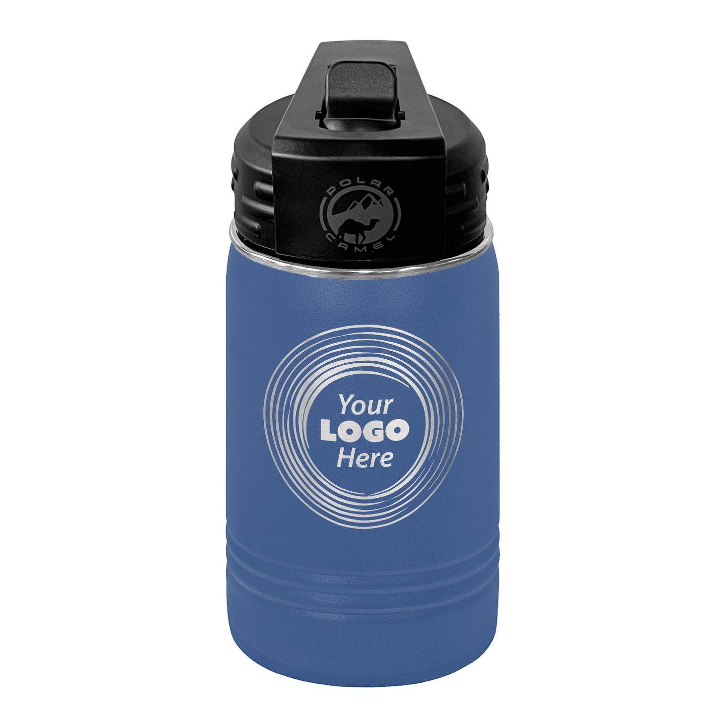 Custom Polar Camel® 12oz Youth Water Bottle with Laser Engraved Logo