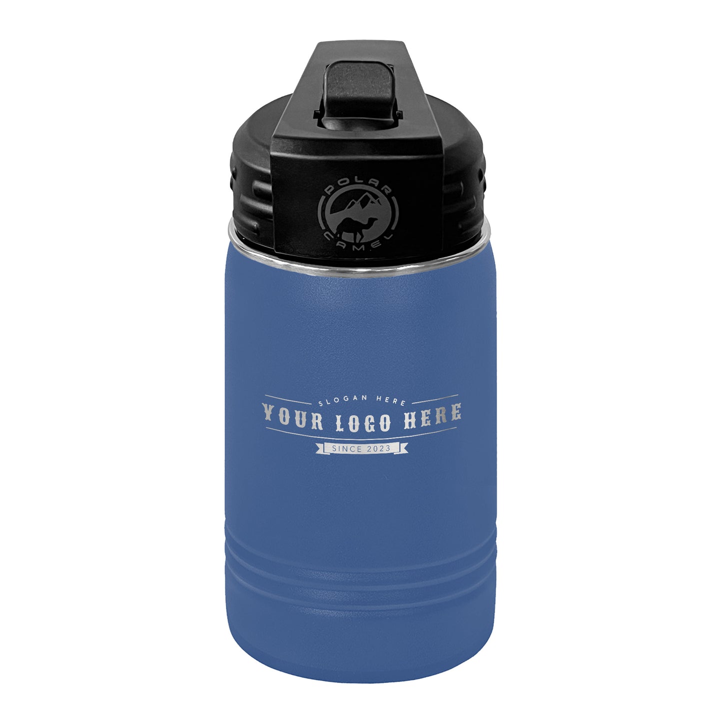 Custom Polar Camel® 12oz Youth Water Bottle with Laser Engraved Logo