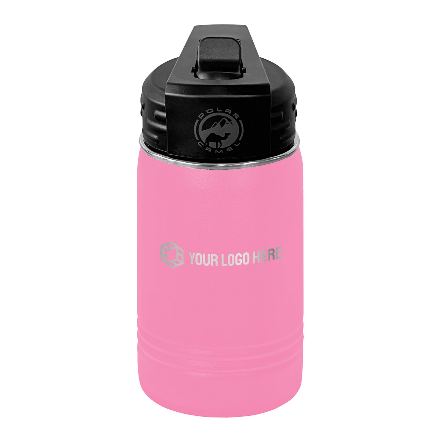Custom Polar Camel® 12oz Youth Water Bottle with Laser Engraved Logo