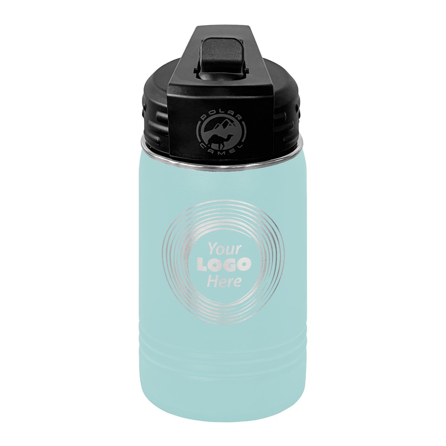 Custom Polar Camel® 12oz Youth Water Bottle with Laser Engraved Logo