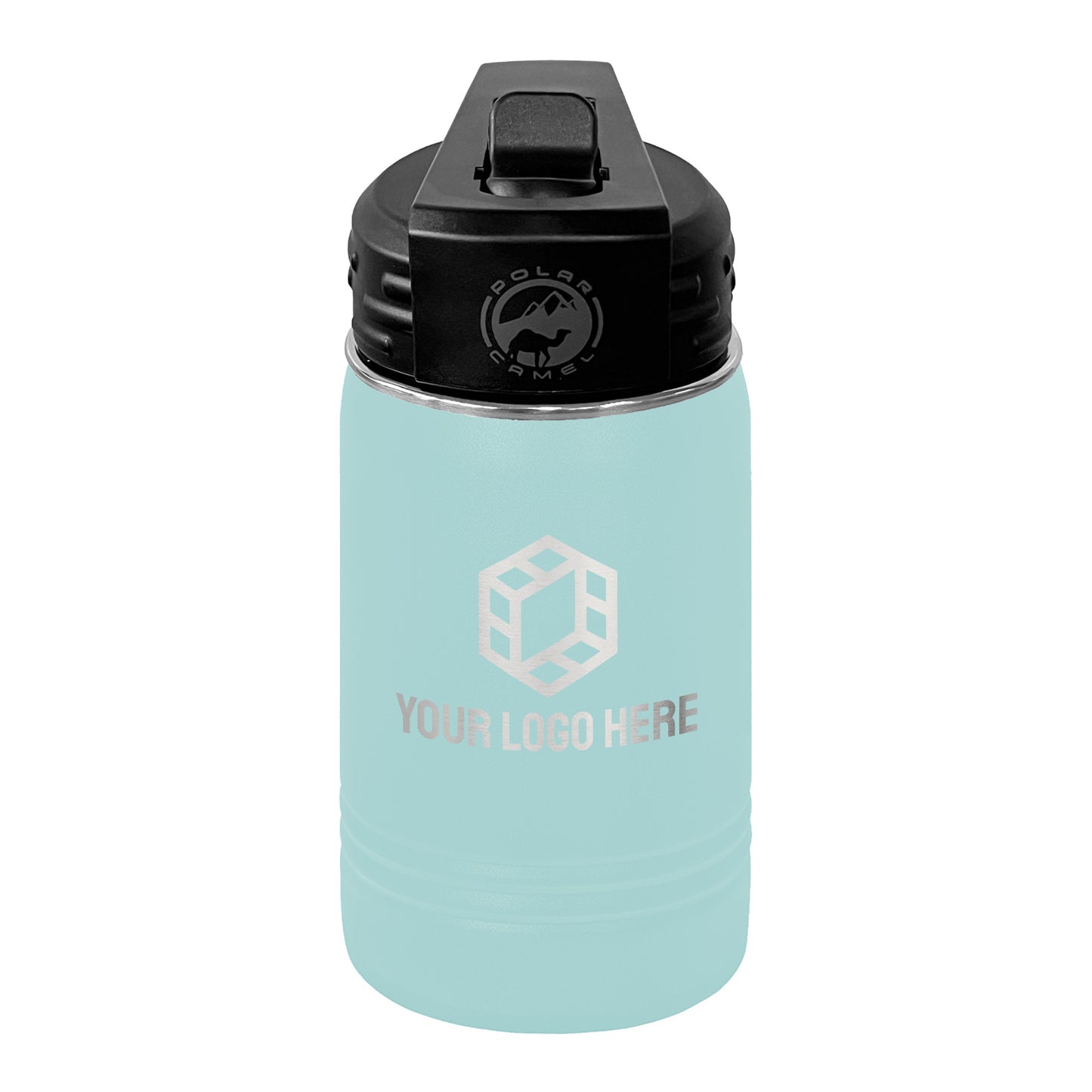 Custom Polar Camel® 12oz Youth Water Bottle with Laser Engraved Logo