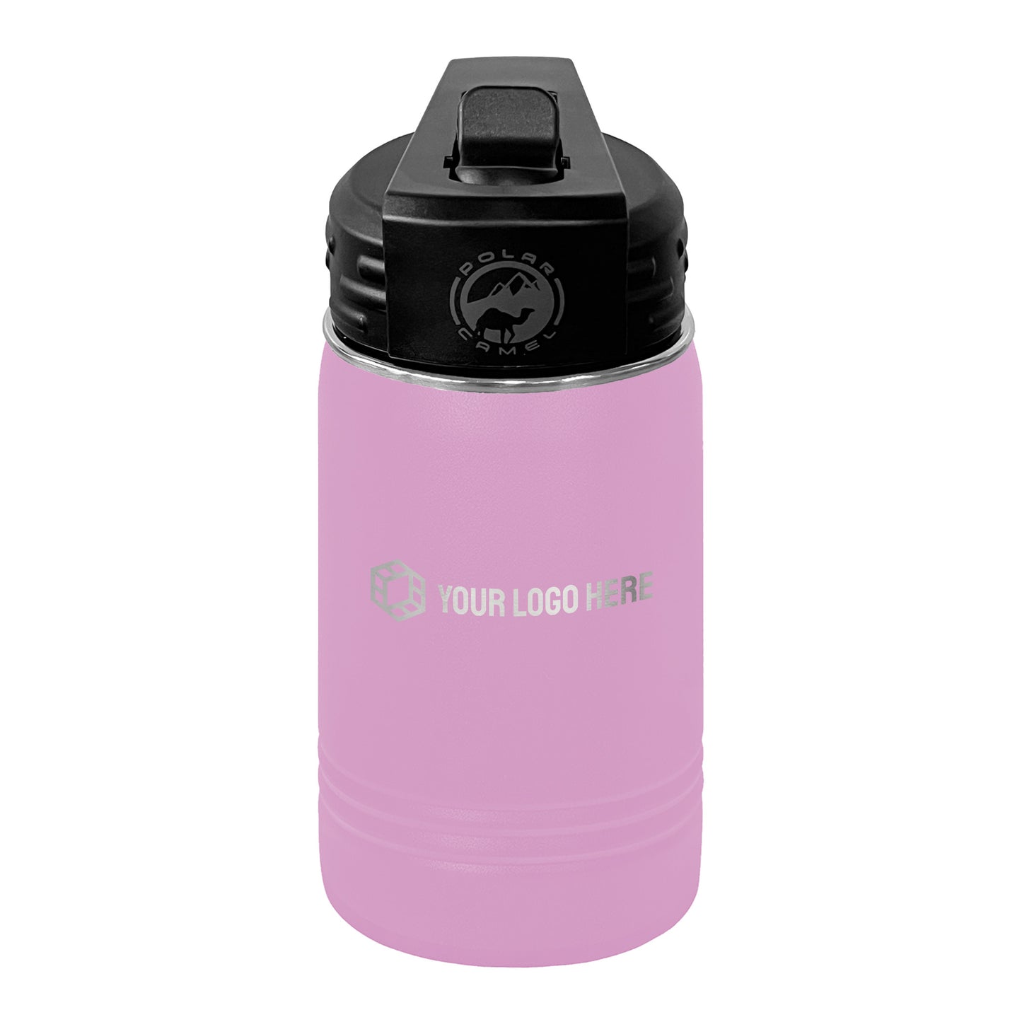 Custom Polar Camel® 12oz Youth Water Bottle with Laser Engraved Logo