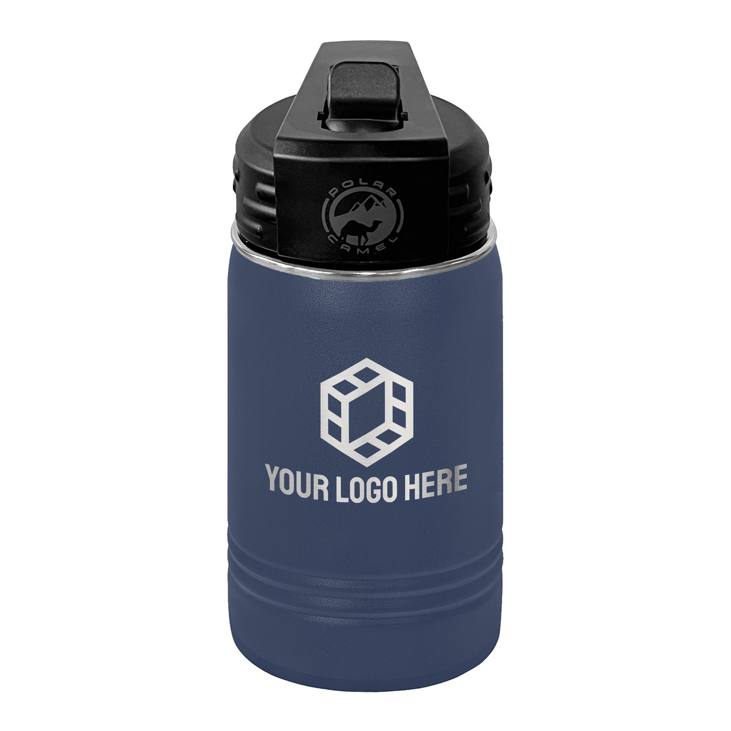 Custom Polar Camel® 12oz Youth Water Bottle with Laser Engraved Logo