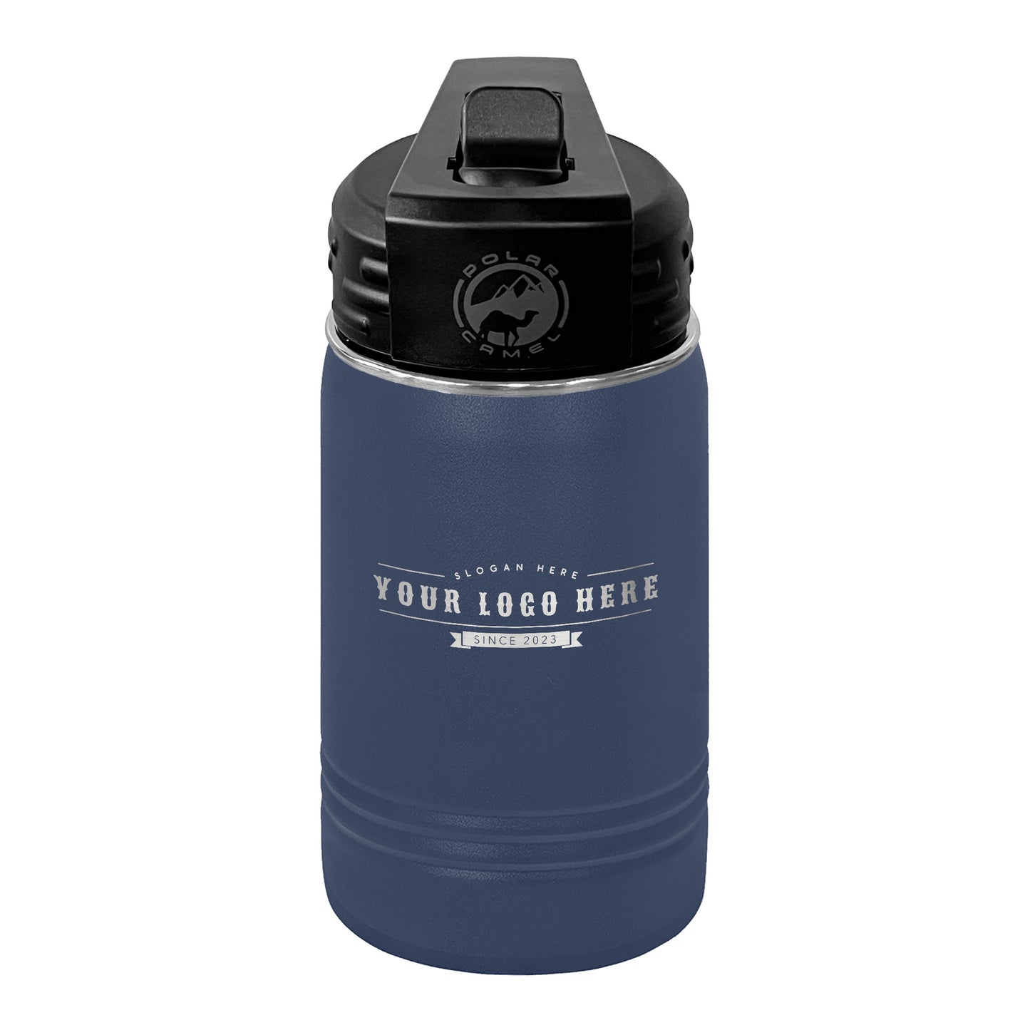 Custom Polar Camel® 12oz Youth Water Bottle with Laser Engraved Logo
