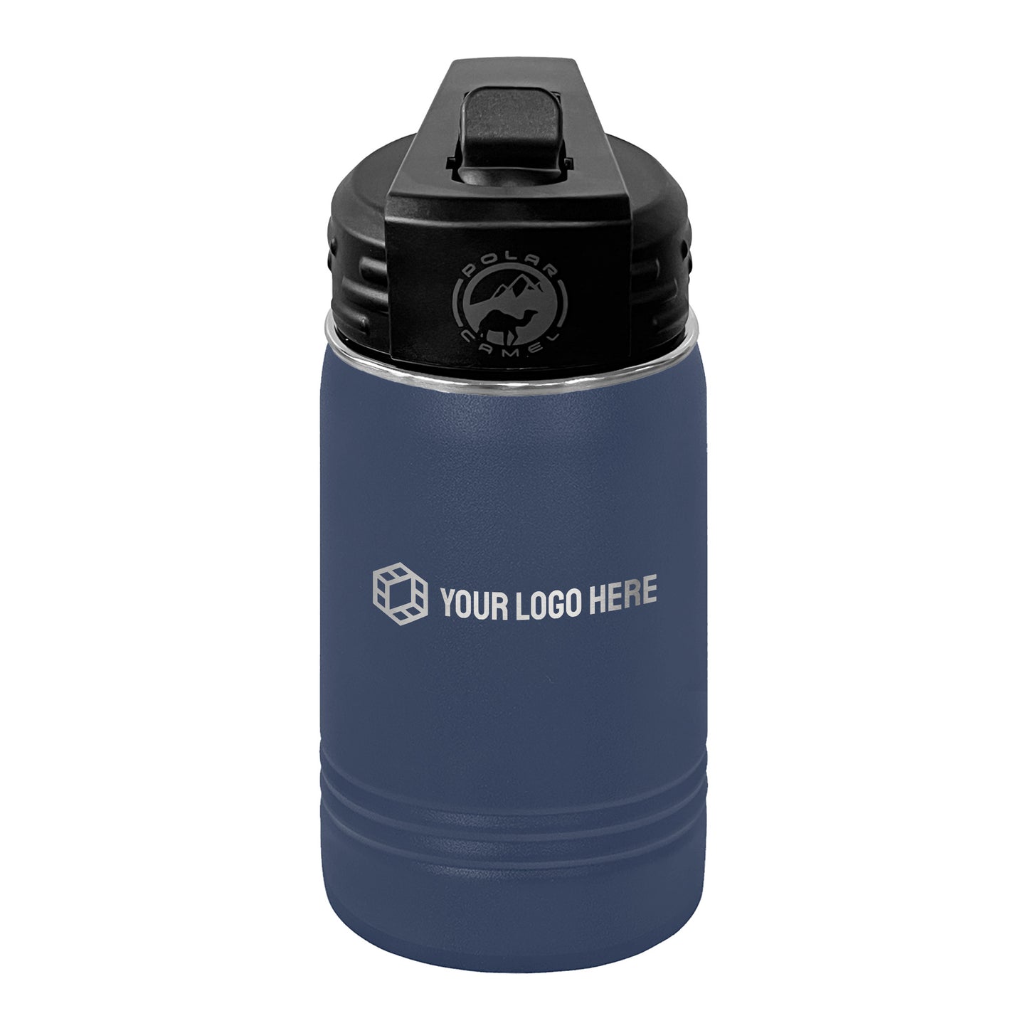 Custom Polar Camel® 12oz Youth Water Bottle with Laser Engraved Logo