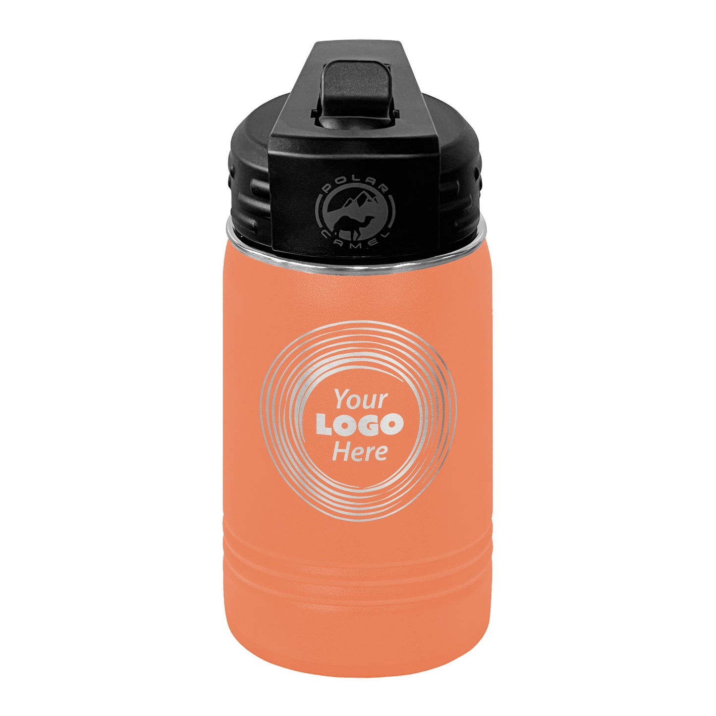 Custom Polar Camel® 12oz Youth Water Bottle with Laser Engraved Logo