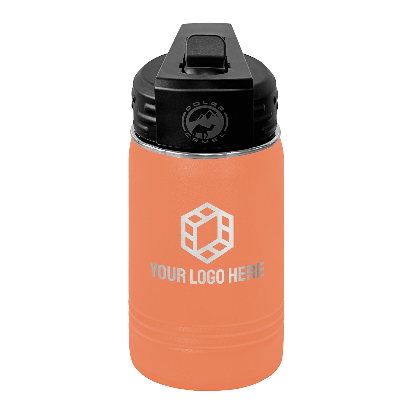 Custom Polar Camel® 12oz Youth Water Bottle with Laser Engraved Logo