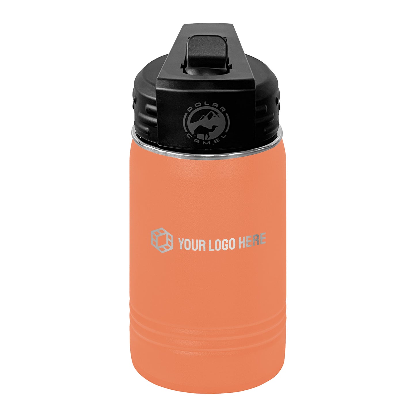 Custom Polar Camel® 12oz Youth Water Bottle with Laser Engraved Logo