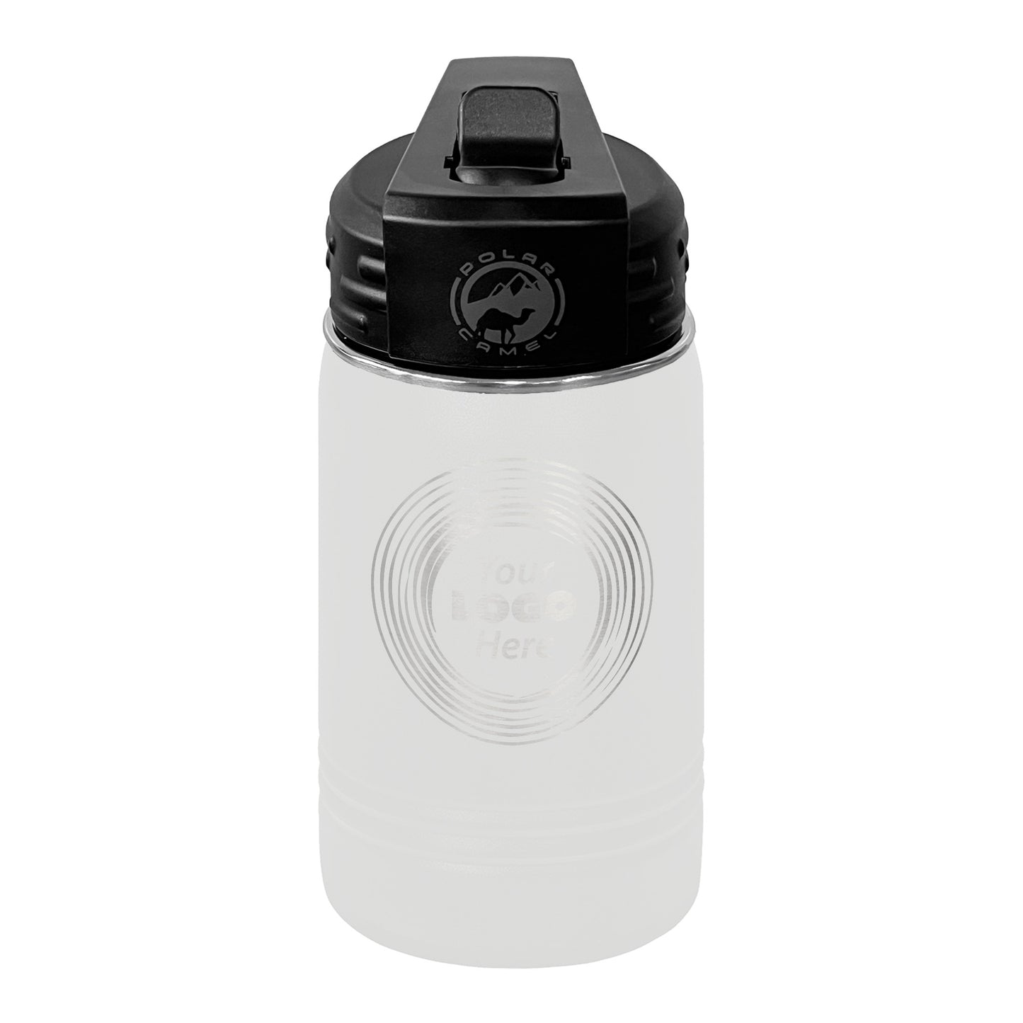 Custom Polar Camel® 12oz Youth Water Bottle with Laser Engraved Logo