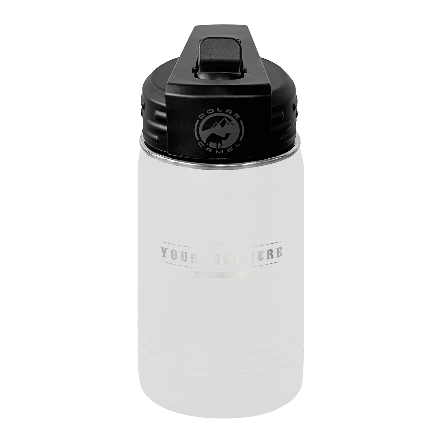 Custom Polar Camel® 12oz Youth Water Bottle with Laser Engraved Logo