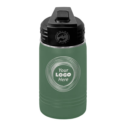 Custom Polar Camel® 12oz Youth Water Bottle with Laser Engraved Logo