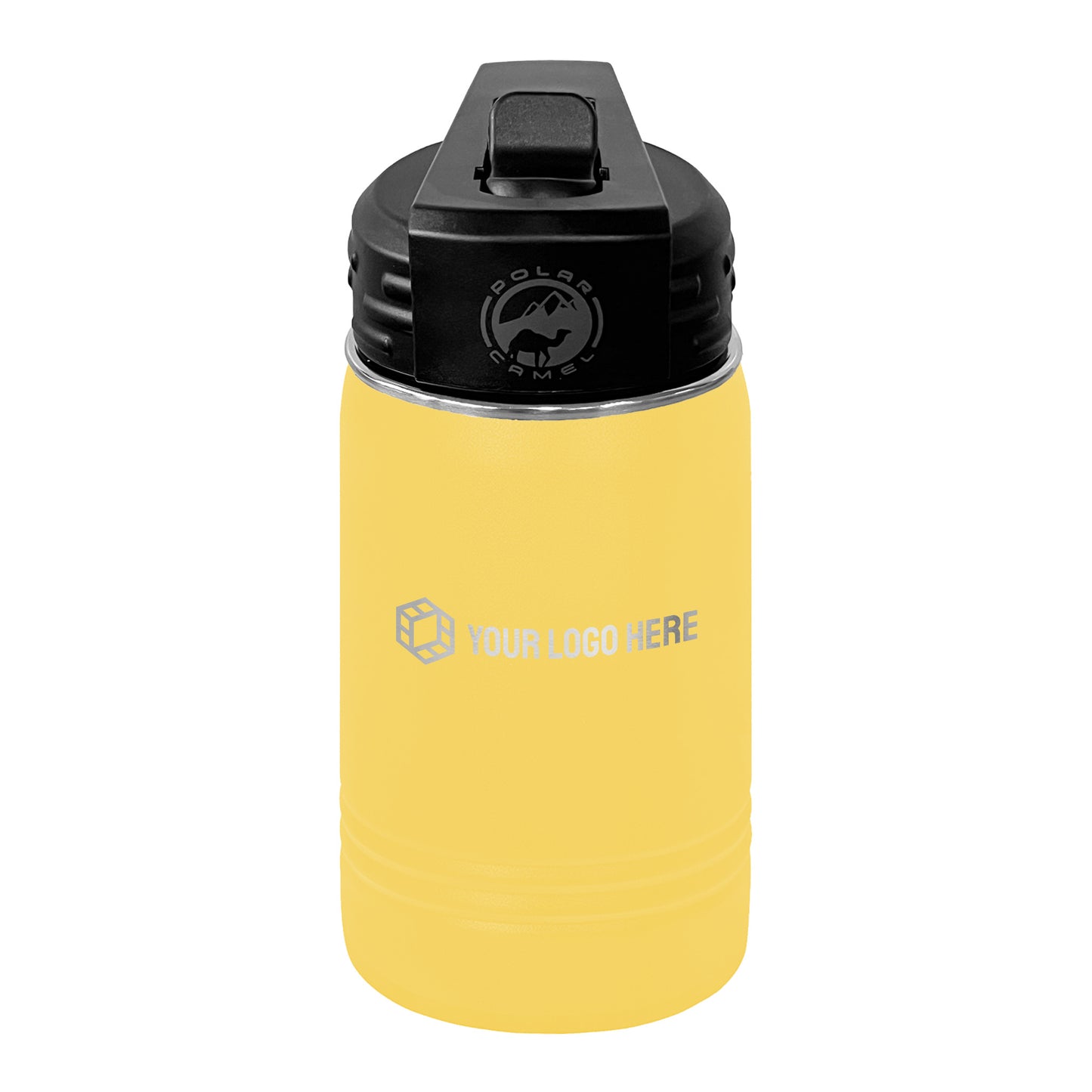 Custom Polar Camel® 12oz Youth Water Bottle with Laser Engraved Logo