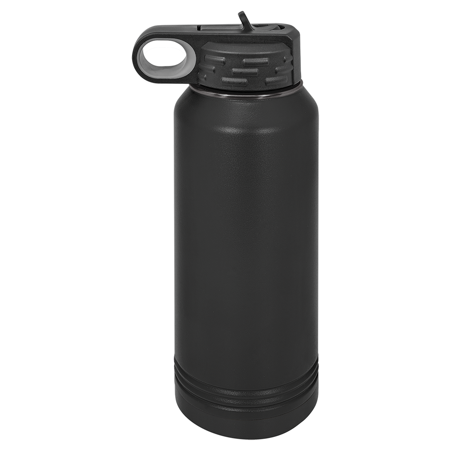 Custom Polar Camel® 32oz Ghost Black ION-Plated Water Bottle