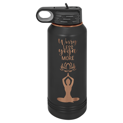 Custom Polar Camel® 32oz Rose Gold ION-Plated Water Bottle