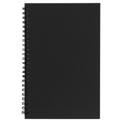 [Swag Store Ready] Lazerburst Spiral Notebook 5 1/2" x 8 1/2" with Engraved Logo