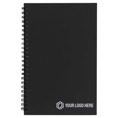 [Swag Store Ready] Lazerburst Spiral Notebook 5 1/2" x 8 1/2" with Engraved Logo
