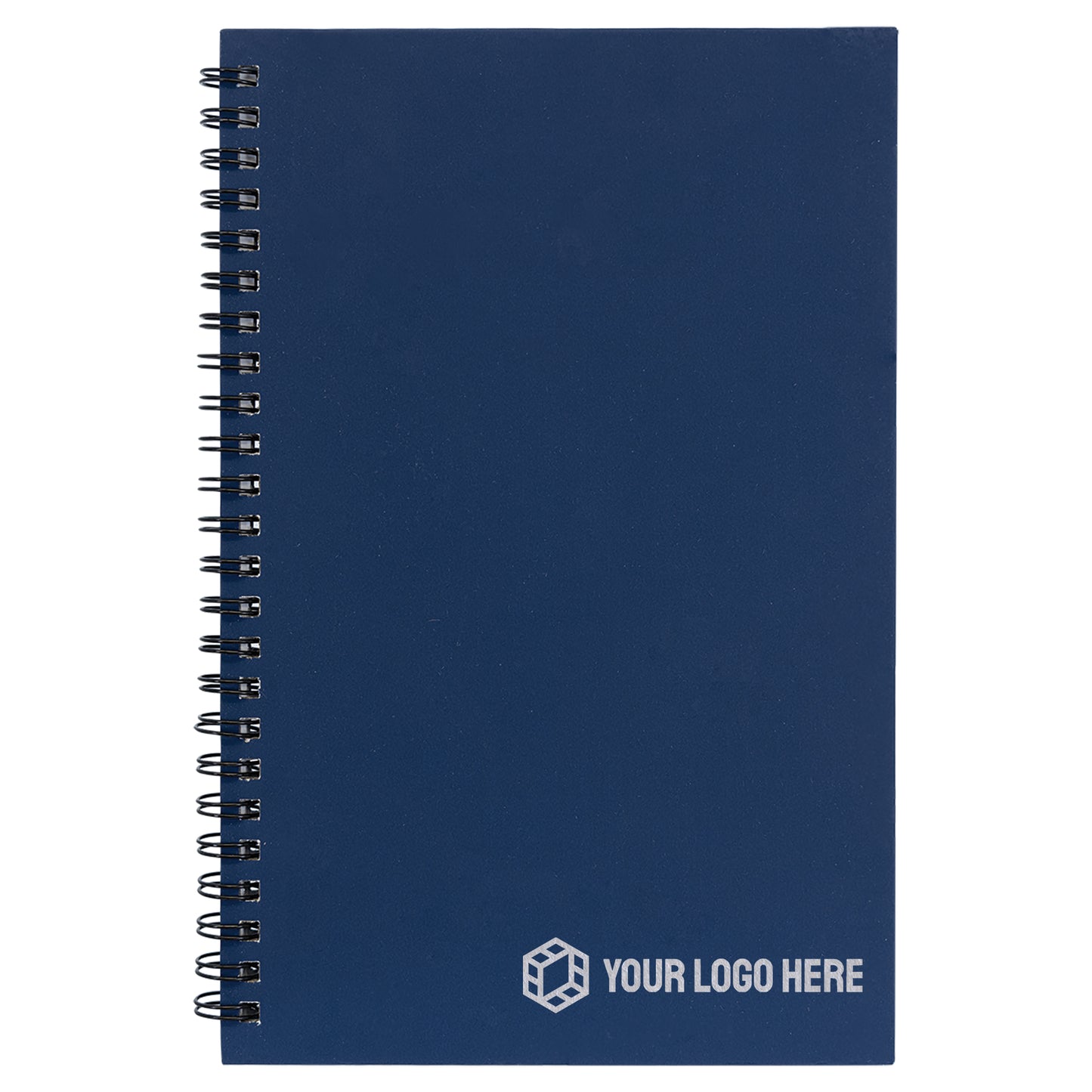 [Swag Store Ready] Lazerburst Spiral Notebook 5 1/2" x 8 1/2" with Engraved Logo