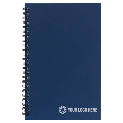 [Swag Store Ready] Lazerburst Spiral Notebook 5 1/2" x 8 1/2" with Engraved Logo