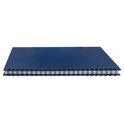 Custom Lazerburst Spiral Notebook 5 1/2" x 8 1/2" with Engraved Logo