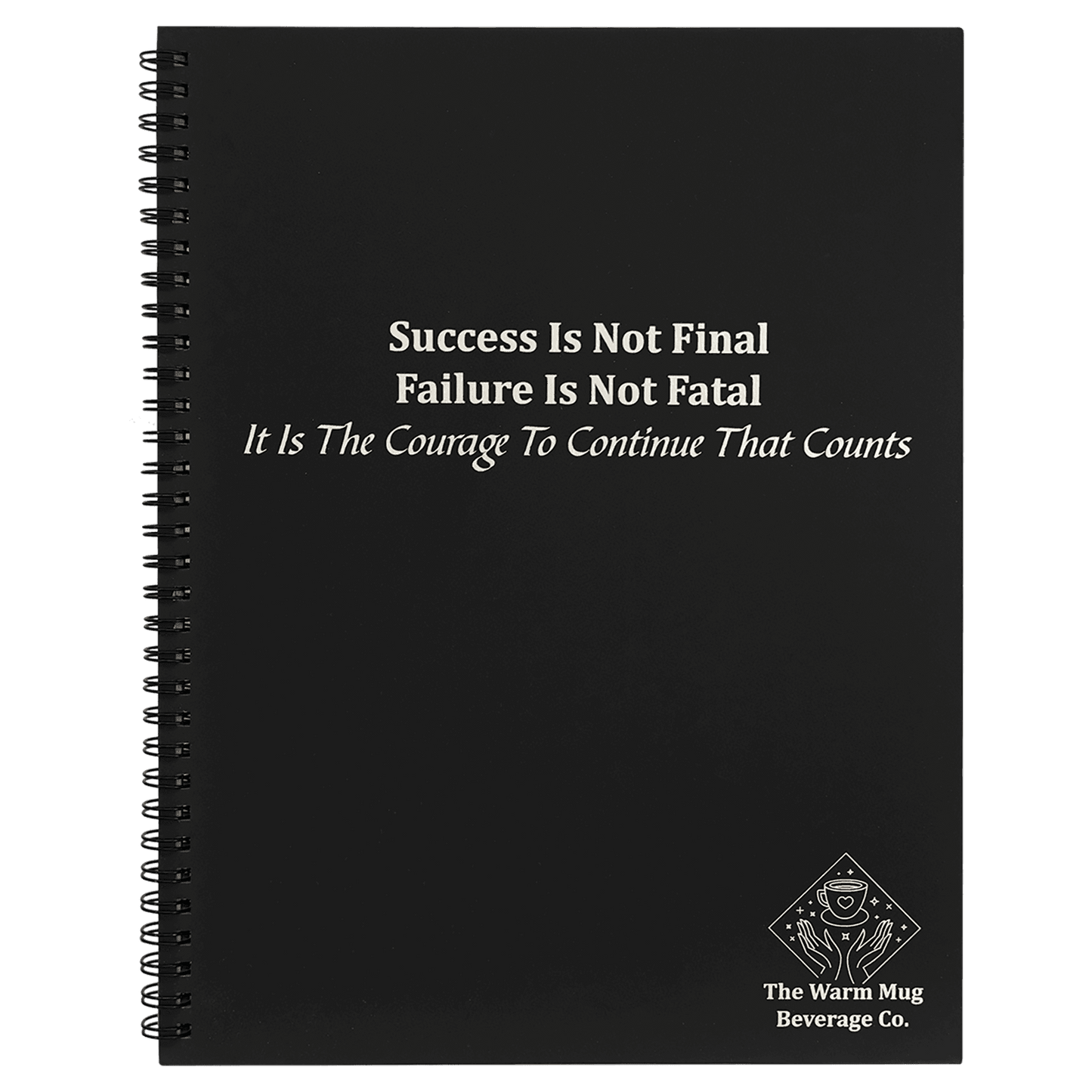 Custom Lazerburst Spiral Notebook 8 1/2" x 11" with Engraved Logo
