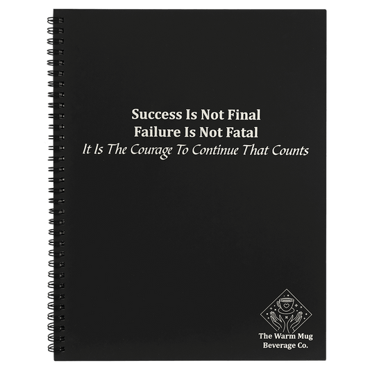 Custom Lazerburst Spiral Notebook 8 1/2" x 11" with Engraved Logo