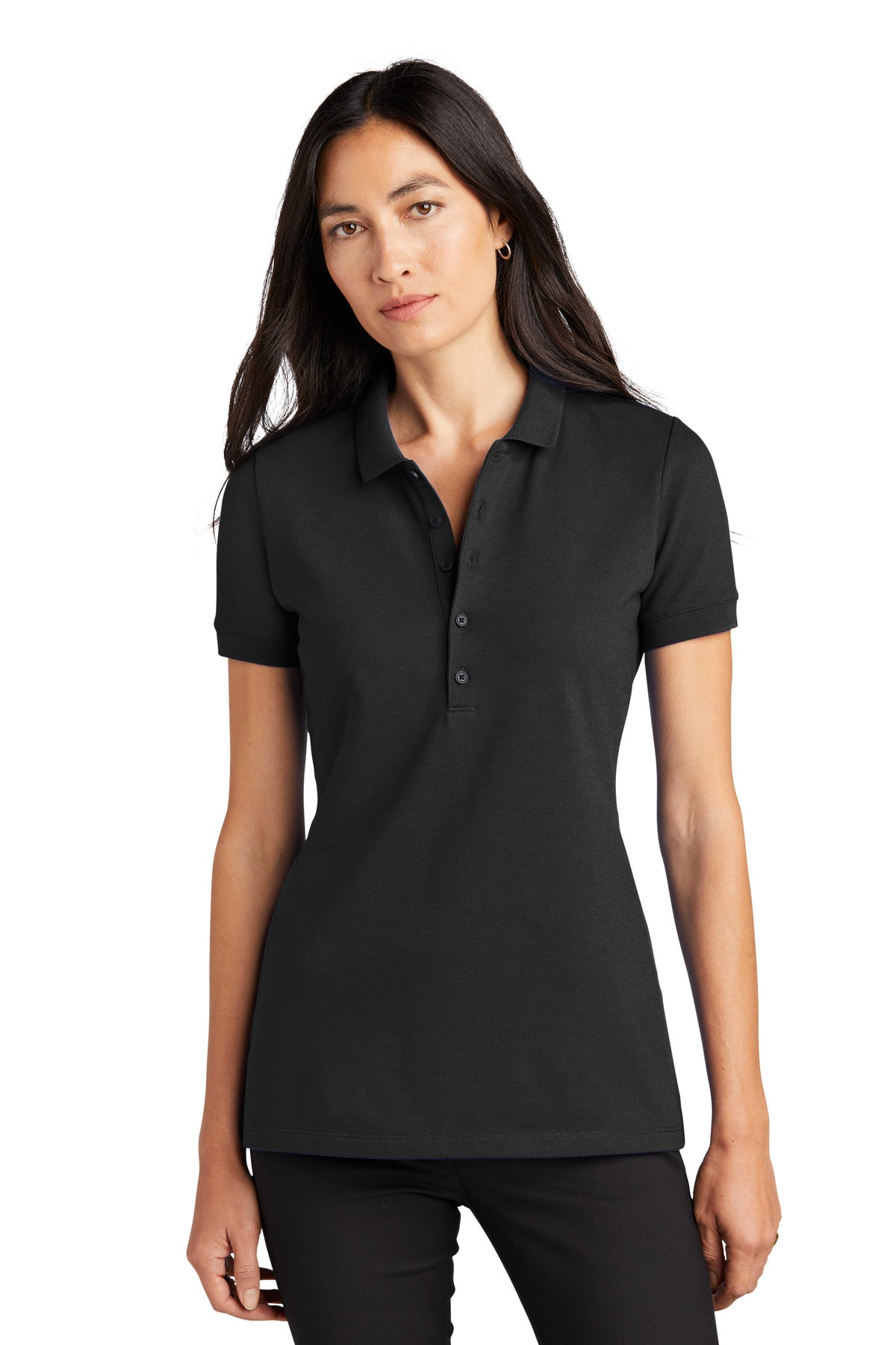 Mercer+Mettle® Women's Stretch Heavyweight Pique Polo
