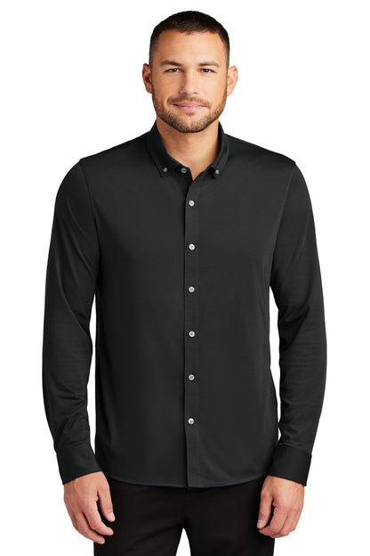 Mercer+Mettle® Stretch Jersey Long Sleeve Shirt
