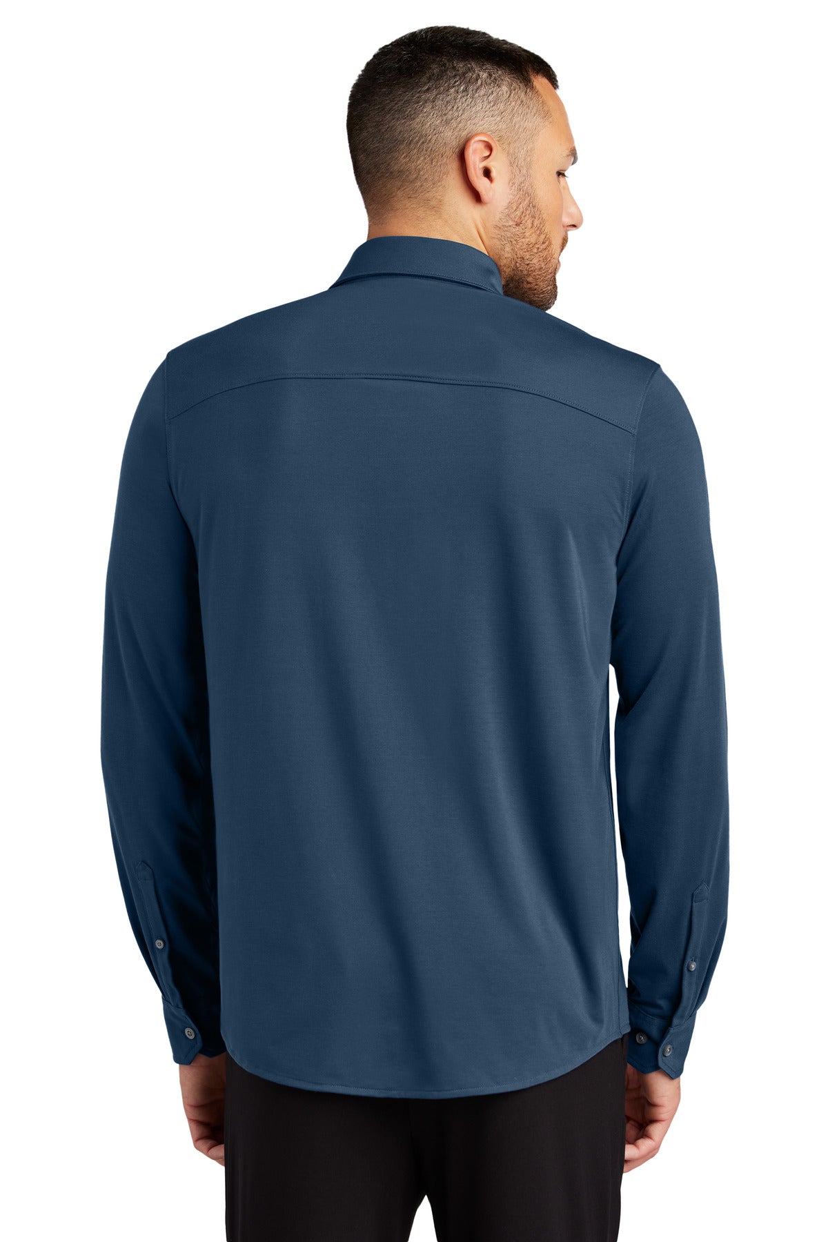 Mercer+Mettle® Stretch Jersey Long Sleeve Shirt