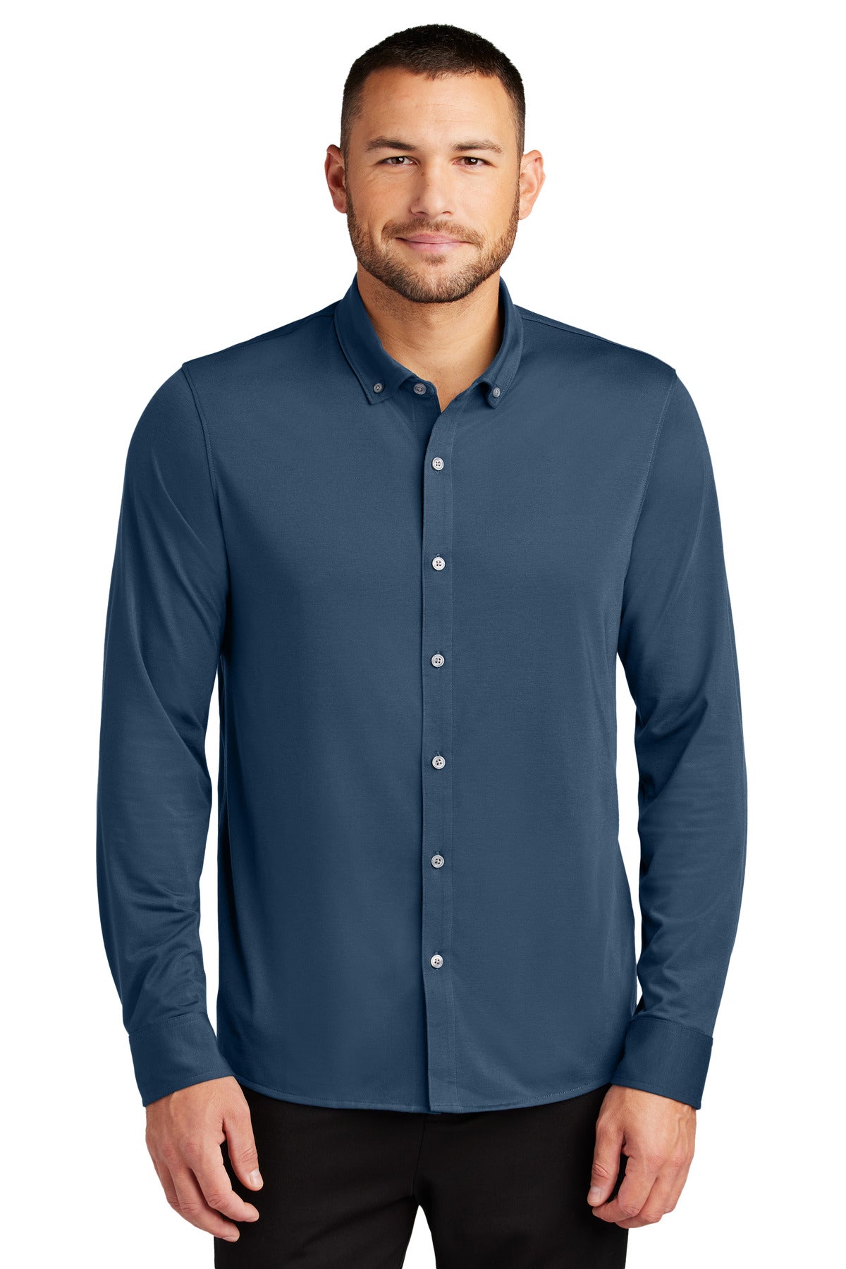 Mercer+Mettle® Stretch Jersey Long Sleeve Shirt