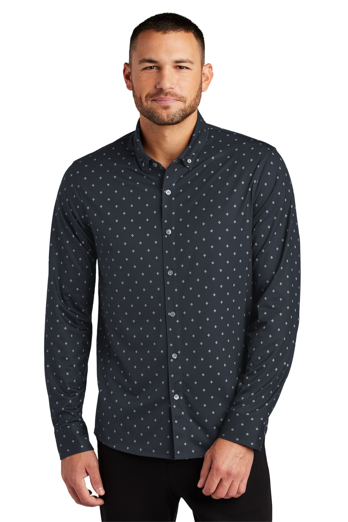 Mercer+Mettle® Stretch Jersey Long Sleeve Shirt