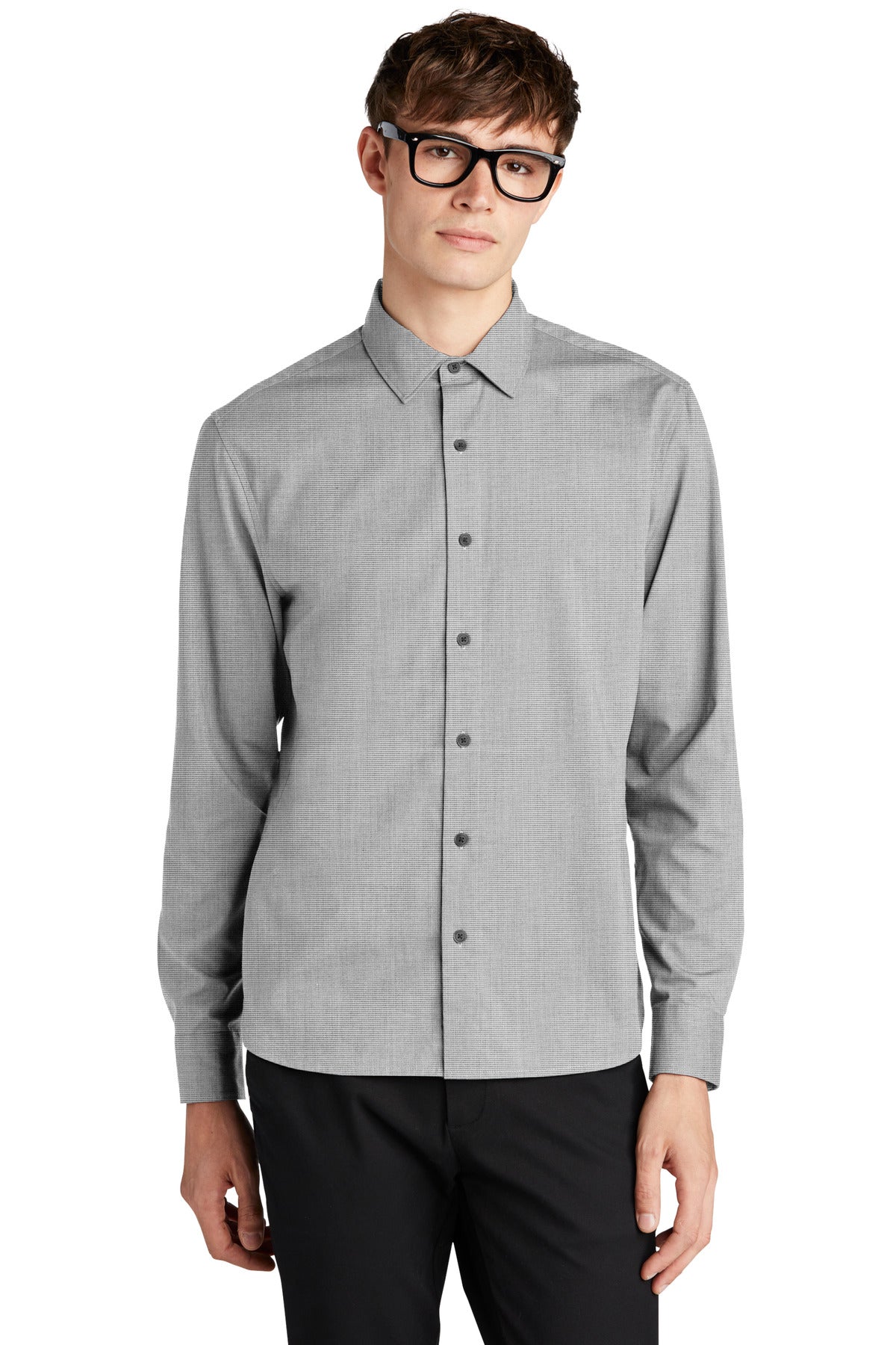 Mercer+Mettle® Long Sleeve Stretch Woven Shirt