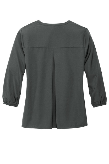 Mercer+Mettle® Women's Stretch Crepe 3/4-Sleeve Blouse
