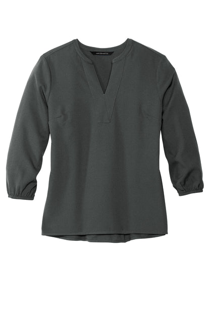 Mercer+Mettle® Women's Stretch Crepe 3/4-Sleeve Blouse