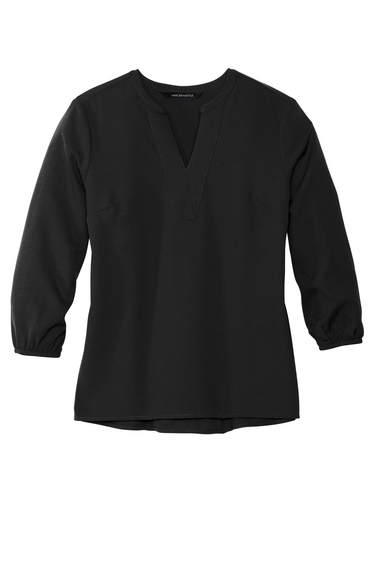 Mercer+Mettle® Women's Stretch Crepe 3/4-Sleeve Blouse
