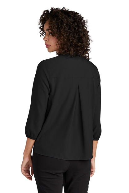 Mercer+Mettle® Women's Stretch Crepe 3/4-Sleeve Blouse