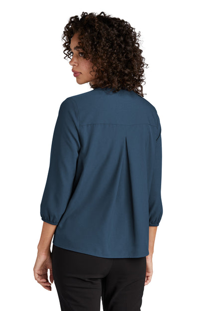 Mercer+Mettle® Women's Stretch Crepe 3/4-Sleeve Blouse
