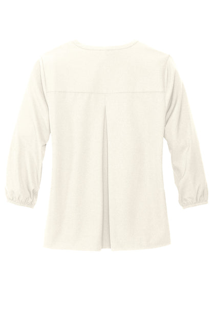 Mercer+Mettle® Women's Stretch Crepe 3/4-Sleeve Blouse