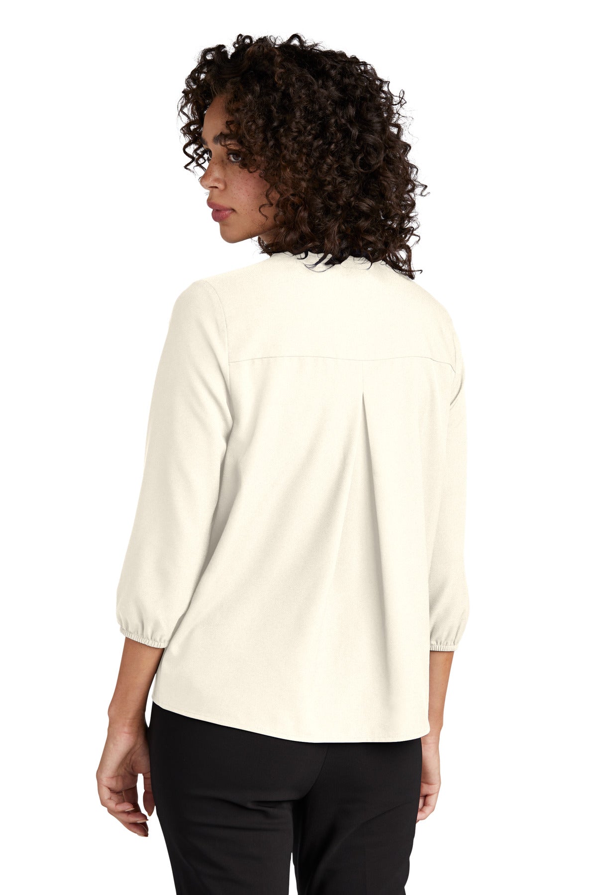 Mercer+Mettle® Women's Stretch Crepe 3/4-Sleeve Blouse