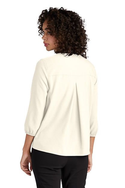 Mercer+Mettle® Women's Stretch Crepe 3/4-Sleeve Blouse