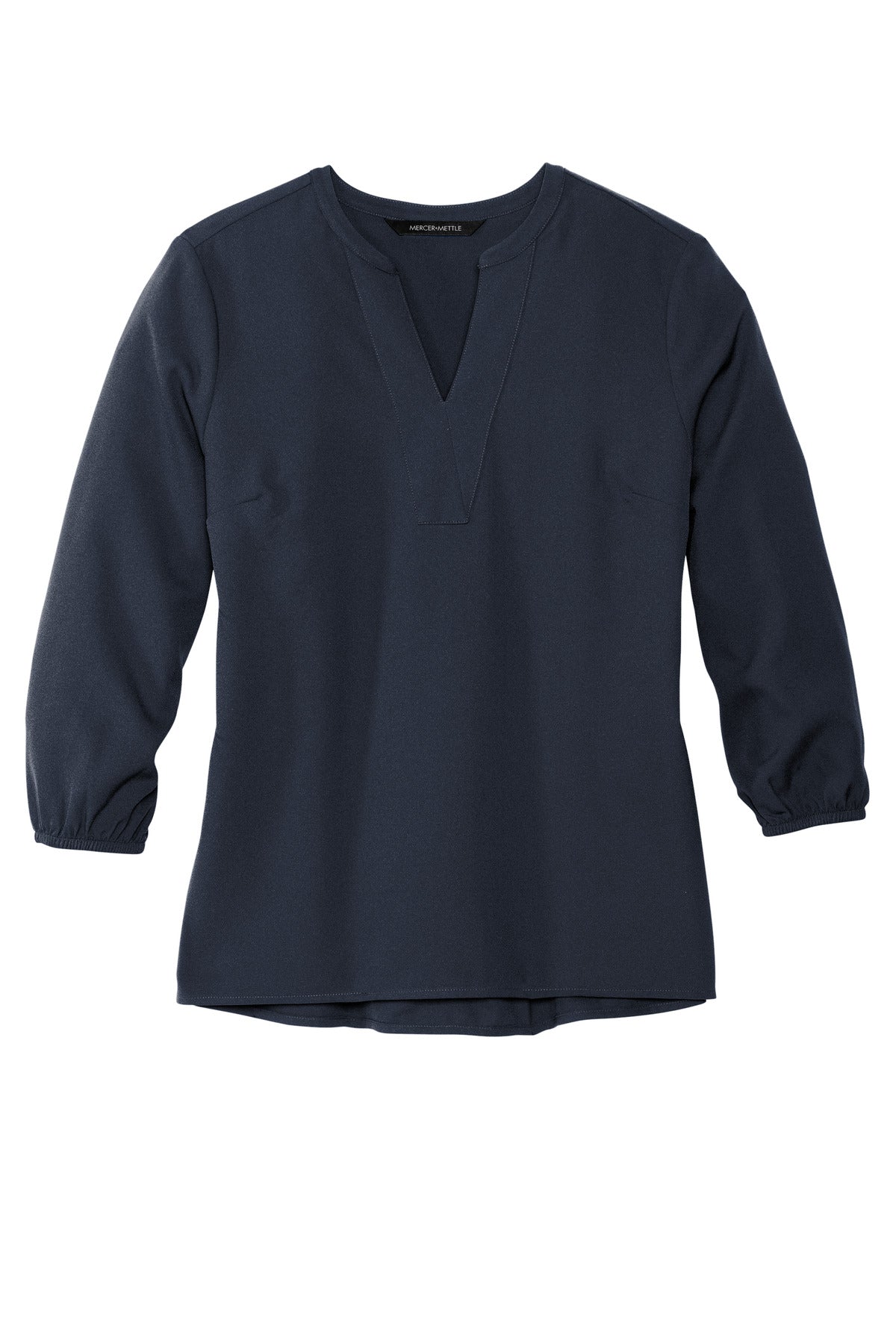Mercer+Mettle® Women's Stretch Crepe 3/4-Sleeve Blouse