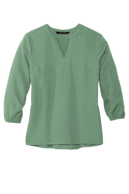 Mercer+Mettle® Women's Stretch Crepe 3/4-Sleeve Blouse
