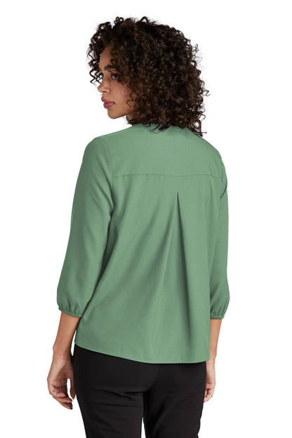 Mercer+Mettle® Women's Stretch Crepe 3/4-Sleeve Blouse